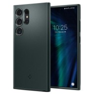 Тънък твърд кейс за Samsung Galaxy S24 Ultra от Spigen Thin Fit - Abyss Green