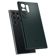 Тънък твърд кейс за Samsung Galaxy S24 Ultra от Spigen Thin Fit - Abyss Green