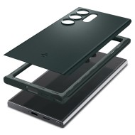 Тънък твърд кейс за Samsung Galaxy S24 Ultra от Spigen Thin Fit - Abyss Green