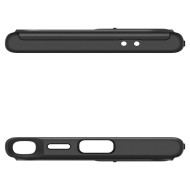 Кейс с капак за камерата за Samsung Galaxy S24 Ultra от Spigen Optik Armor - Черен