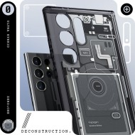 Удароустойчив твърд кейс за Samsung Galaxy S24 Ultra от Spigen Ultra Hybrid - Zero One