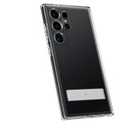 Удароустойчив твърд кейс за Samsung Galaxy S24 Ultra от Spigen Ultra Hybrid S - Прозрачен