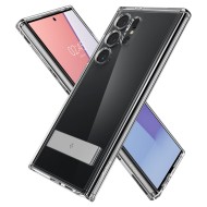 Удароустойчив твърд кейс за Samsung Galaxy S24 Ultra от Spigen Ultra Hybrid S - Прозрачен