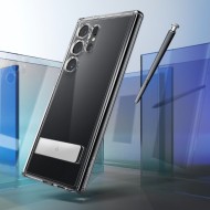 Удароустойчив твърд кейс за Samsung Galaxy S24 Ultra от Spigen Ultra Hybrid S - Прозрачен