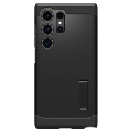 Удароустойчив, твърд кейс за Samsung Galaxy S24 Ultra от Spigen Tough Armor - Черен