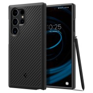 Удароустойчив кейс за Samsung Galaxy S24 Ultra от Spigen Core Armor - Черен мат