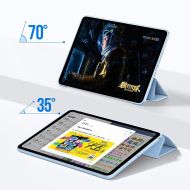 Силиконов тефтер за iPad 10.9 2022 от Tech-Protect SmartCase - сив