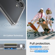Удароустойчив твърд кейс за Samsung Galaxy S24 от Spigen Ultra Hybrid - Прозрачен