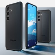 Удароустойчив твърд кейс за Samsung Galaxy S24 от Spigen Ultra Hybrid - Черен мат