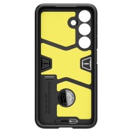 Удароустойчив, твърд кейс за Samsung Galaxy S24 от Spigen Tough Armor - Черен