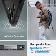 Удароустойчив, твърд кейс за Samsung Galaxy S24 от Spigen Tough Armor - Черен
