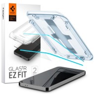 2 Стъклени протектора за дисплей на Samsung Galaxy S24 от Spigen Glas.TR "Ez Fit" - Прозрачни