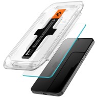 2 Стъклени протектора за дисплей на Samsung Galaxy S24 от Spigen Glas.TR "Ez Fit" - Прозрачни