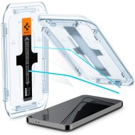 2 Стъклени протектора за дисплей на Samsung Galaxy S24 от Spigen Glas.TR "Ez Fit" - Прозрачни