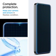 2 Стъклени протектора за дисплей на Samsung Galaxy S24 от Spigen Glas.TR "Ez Fit" - Прозрачни