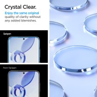 2 Стъклени протектора за дисплей на Samsung Galaxy S24 от Spigen Glas.TR "Ez Fit" - Прозрачни