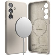 Силиконов кейс с MagSafe за Samsung Galaxy S24 от Ringke Silicone Magnetic - Stone
