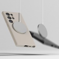 Силиконов кейс с MagSafe за Samsung Galaxy S24 от Ringke Silicone Magnetic - Stone
