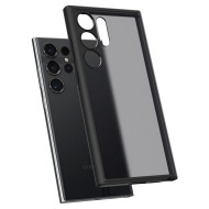 Удароустойчив твърд кейс за Samsung Galaxy S24 Ultra от Spigen Ultra Hybrid - Frost Black