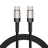 Кабел за зареждане USB-C / USB-C с PD 100W / 20V / 5A от Tech-Protect Ultraboost Evo - 200см Titanium