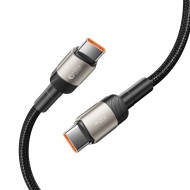 Кабел за зареждане USB-C / USB-C с PD 100W / 20V / 5A от Tech-Protect Ultraboost Evo - 200см Titanium