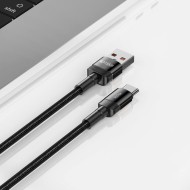 Кабел за зареждане USB-A / USB-C с PD 100W / 20V / 5A от Tech-Protect Ultraboost Evo - 300см Черен