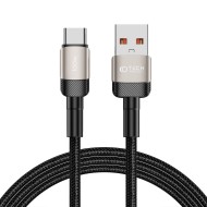 Кабел за зареждане USB-A / USB-C с PD 100W / 20V / 5A от Tech-Protect Ultraboost Evo - 200см Titanium