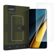 Стъклен протектор FULL GLUE за Xiaomi Poco X6 Pro 5G от Hofi Glass Pro+ - Прозрачен