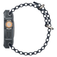 Удароустойчив кейс за Apple Watch Ultra 1/2 (49mm) от Spigen Rugged Armor - Dark Grey