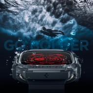Удароустойчив кейс за Apple Watch Ultra 1/2 (49mm) от Spigen Rugged Armor - Dark Grey