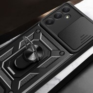 Удароустойчив калъф за Samsung Galaxy A55 5G от Tech-Protect CamShield Pro - Черен
