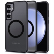 Твърд кейс с MagSafe пръстен за Samsung Galaxy A35 5G от Tech-Protect MagMat - Черен мат