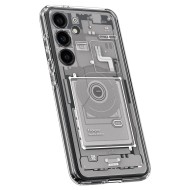 Удароустойчив твърд кейс за Samsung Galaxy S24 от Spigen Ultra Hybrid - Zero One White