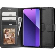 Кожен тефтер за Xiaomi Redmi Note 13 Pro Plus 5G от Tech-Protect Wallet - Черен