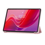 Кожен тефтер за Lenovo Tab M11 / K11e 11.0 TB-330 от Tech-Protect SmartCase - Розов