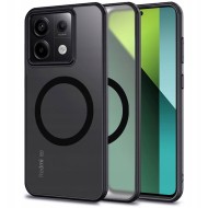 Твърд кейс с MagSafe пръстен за Xiaomi Redmi Note 13 5G от Tech-Protect MagMat - Черен мат