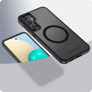 Твърд кейс с MagSafe пръстен за Xiaomi Redmi Note 13 5G от Tech-Protect MagMat - Черен мат