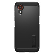 Удароустойчив, твърд кейс за Samsung Galaxy Xcover 7 от Spigen Tough Armor - Черен