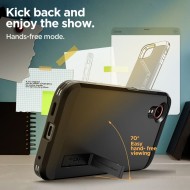 Удароустойчив, твърд кейс за Samsung Galaxy Xcover 7 от Spigen Tough Armor - Черен