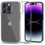 Твърд кейс за iPhone 14 Pro от Tech-Protect FlexAir Hybrid - прозрачен