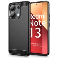 Удароустойчив кейс за Xiaomi Redmi Note 13 4G/LTE от Tech-Protect TPUcarbon - Черен