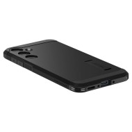 Удароустойчив, твърд кейс за Samsung Galaxy A35 5G от Spigen Tough Armor - Черен