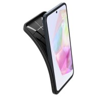 Силиконов кейс за Samsung Galaxy A35 5G от Spigen Liquid Air - Черен мат