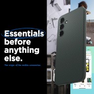 Силиконов кейс за Samsung Galaxy A35 5G от Spigen Liquid Air - Abyss Green
