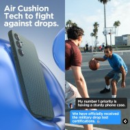 Силиконов кейс за Samsung Galaxy A35 5G от Spigen Liquid Air - Abyss Green