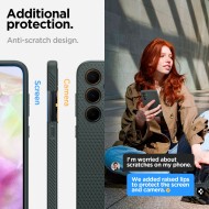 Силиконов кейс за Samsung Galaxy A35 5G от Spigen Liquid Air - Abyss Green