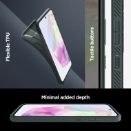 Силиконов кейс за Samsung Galaxy A35 5G от Spigen Liquid Air - Abyss Green
