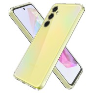 Удароустойчив твърд кейс за Samsung Galaxy A35 5G от Spigen Ultra Hybrid - Прозрачен