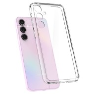 Удароустойчив твърд кейс за Samsung Galaxy A35 5G от Spigen Ultra Hybrid - Прозрачен