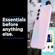 Удароустойчив твърд кейс за Samsung Galaxy A35 5G от Spigen Ultra Hybrid - Прозрачен